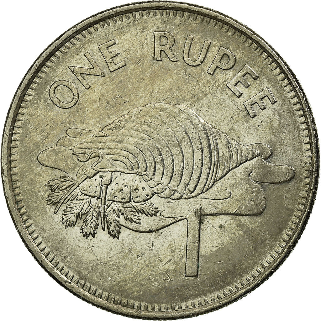 Moneda, Seychelles, Rupee, 2007, British Royal Mint, MBC, Cobre - níquel