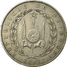 Coin, Djibouti, 100 Francs, 2007, Paris, EF(40-45), Copper-nickel, KM:26