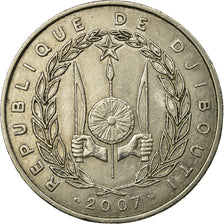 Coin, Djibouti, 100 Francs, 2007, Paris, EF(40-45), Copper-nickel, KM:26