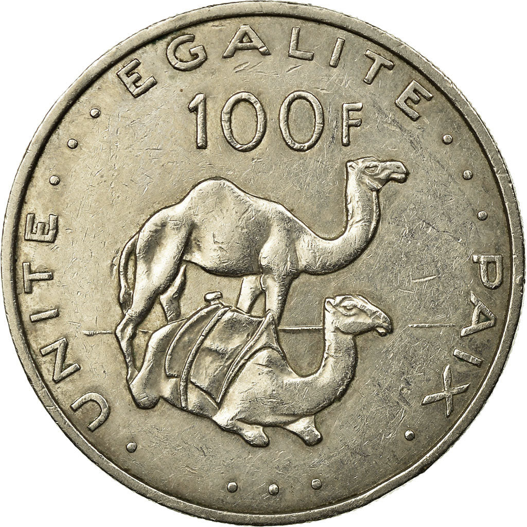 Coin, Djibouti, 100 Francs, 2007, Paris, EF(40-45), Copper-nickel, KM:26