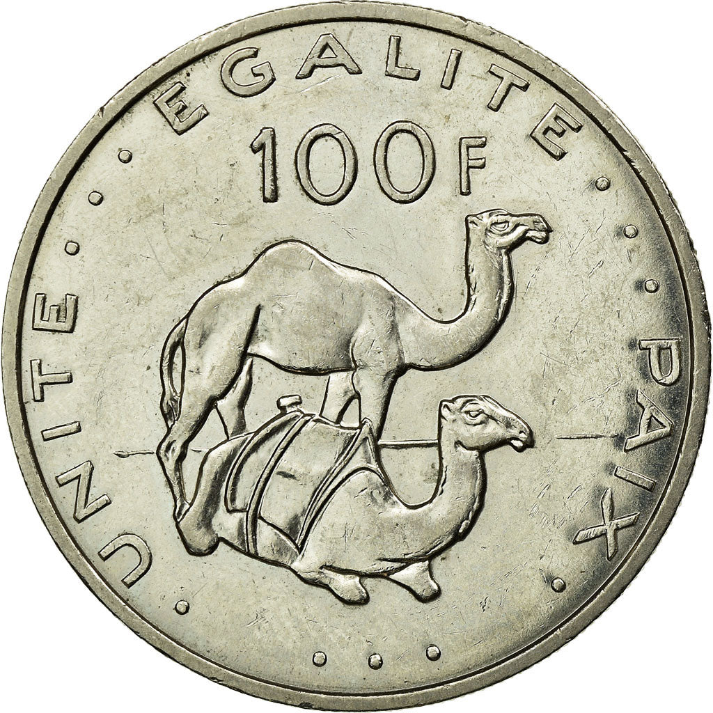 Monnaie, Djibouti, 100 Francs, 2007, Paris, TTB, Copper-nickel, KM:26