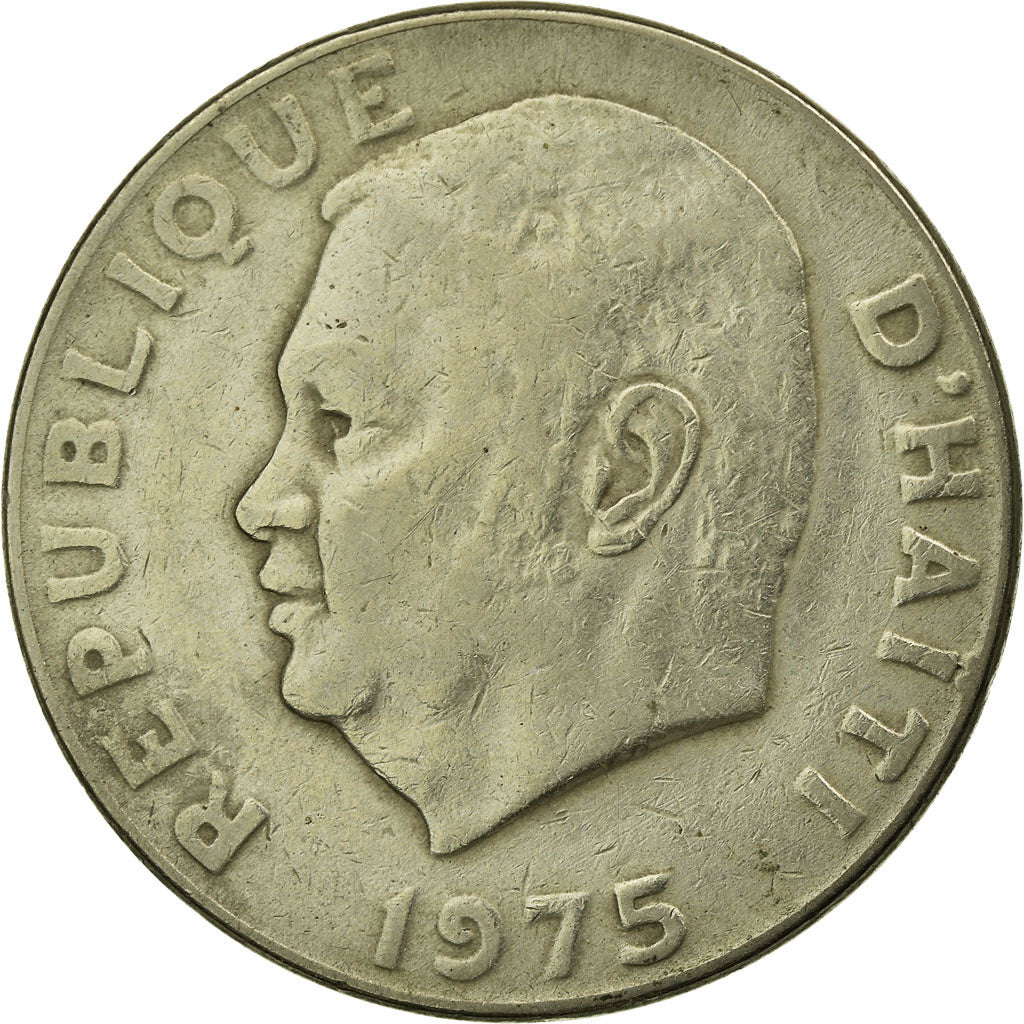 Monnaie, Haïti, F.A.O., 20 Centimes, 1975, TTB, Copper-nickel, KM:100