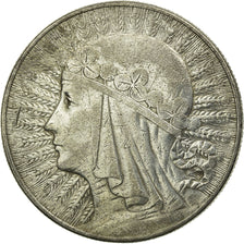 Coin, Poland, 10 Zlotych, 1932, Warsaw, EF(40-45), Silver, KM:22