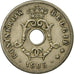 Moneta, Belgio, 10 Centimes, 1905, BB, Rame-nichel, KM:53