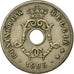 Moneda, Bélgica, 10 Centimes, 1905, MBC, Cobre - níquel, KM:53