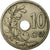 Moeda, Bélgica, 10 Centimes, 1905, EF(40-45), Cobre-níquel, KM:53