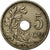 Moneda, Bélgica, 5 Centimes, 1920, MBC, Cobre - níquel, KM:66
