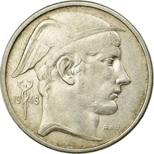 Coin, Belgium, 50 Francs, 50 Frank, 1949, EF(40-45), Silver, KM:136.1