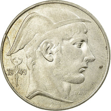 Coin, Belgium, 20 Francs, 20 Frank, 1949, EF(40-45), Silver, KM:141.1