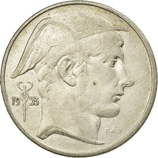 Coin, Belgium, 20 Francs, 20 Frank, 1953, EF(40-45), Silver, KM:141.1