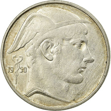 Coin, Belgium, 20 Francs, 20 Frank, 1950, EF(40-45), Silver, KM:140.1