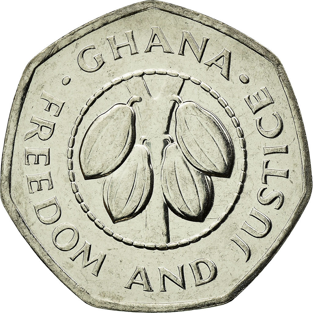 Monnaie, Ghana, 10 Cedis, 1991, SUP, Nickel Clad Steel, KM:29