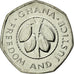 Monnaie, Ghana, 10 Cedis, 1991, SUP, Nickel Clad Steel, KM:29