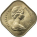 Coin, Bahamas, Elizabeth II, 15 Cents, 1969, Franklin Mint, EF(40-45)