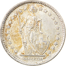Coin, Switzerland, 2 Francs, 1964, Bern, MS(60-62), Silver, KM:21