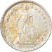 Coin, Switzerland, 2 Francs, 1964, Bern, MS(60-62), Silver, KM:21