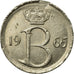 Moneda, Bélgica, 25 Centimes, 1966, Brussels, BC+, Cobre - níquel, KM:153.1