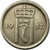 Moneda, Noruega, Haakon VII, 25 Öre, 1957, MBC, Cobre - níquel, KM:401