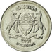Moneta, Botswana, 50 Thebe, 2001, British Royal Mint, SPL-, Acciaio placcato
