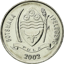 Münze, Botswana, 10 Thebe, 2002, British Royal Mint, VZ, Nickel plated steel