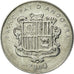 Coin, Andorra, Sant Mart, Centim, 2004, Kremnica, AU(55-58), Aluminum, KM:230