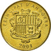 Coin, Andorra, 374798, 5 Centims, 2004, Kremnica, AU(55-58), Brass, KM:233