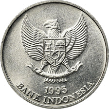 Coin, Indonesia, 25 Rupiah, 1995, AU(55-58), Aluminum, KM:55