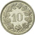 Munten, Zwitserland, 10 Rappen, 2010, Bern, PR, Copper-nickel, KM:27
