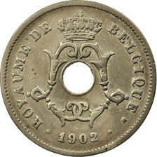 Coin, Belgium, 10 Centimes, 1902, AU(50-53), Copper-nickel, KM:48