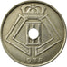 Coin, Belgium, 25 Centimes, 1938, AU(55-58), Nickel-brass, KM:114.1