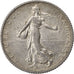 FRANCE, Semeuse, Franc, 1919, Paris, KM #844.1, AU(50-53), Silver, 23, Gadoury..