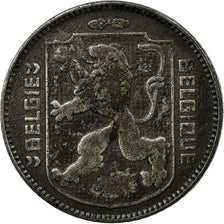 Coin, Belgium, Franc, 1944, VF(20-25), Zinc, KM:128
