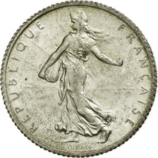 FRANCE, Semeuse, Franc, 1920, Paris, KM #844.1, MS(60-62), Silver, 23, Gadoury..