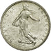 FRANCE, Semeuse, Franc, 1920, Paris, KM #844.1, MS(60-62), Silver, 23, Gadoury..