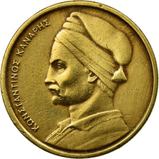 Moneda, Grecia, Konstantinos Kanaris, Drachma, 1978, MBC, Níquel - latón