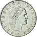 Moneta, Włochy, 50 Lire, 1973, Rome, AU(55-58), Stal nierdzewna, KM:95.1
