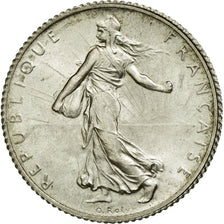 Coin, France, Semeuse, Franc, 1920, MS(60-62), Silver, Gadoury:467