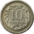 Coin, Poland, 10 Groszy, 2000, Warsaw, VF(30-35), Copper-nickel, KM:279