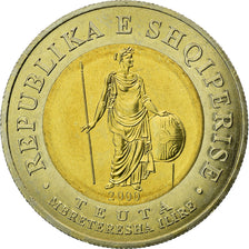 Monnaie, Albania, 100 Lekë, 2000, Rome, SPL, Bi-Metallic, KM:80