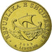 Coin, Albania, 20 Leke, 2000, Rome, MS(63), Aluminum-Bronze, KM:78