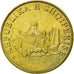 Coin, Albania, 10 Lekë, 2000, Rome, AU(55-58), Aluminum-Bronze, KM:77