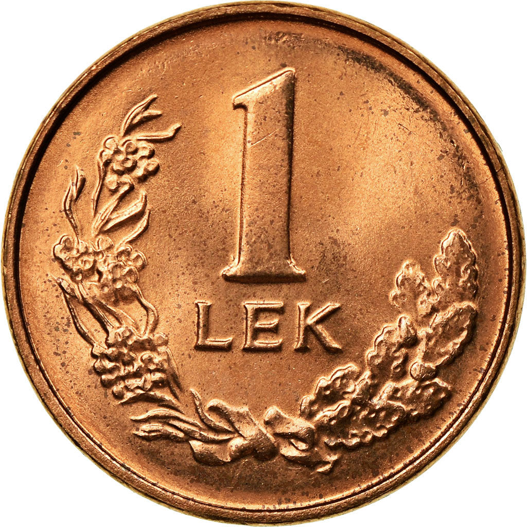 Coin, Albania, Lek, 1996, Rome, MS(63), Bronze, KM:75