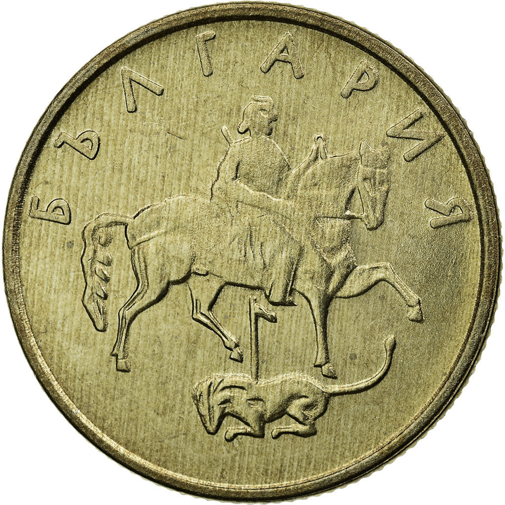 Münze, Bulgarien, 20 Stotinki, 1999, Sofia, UNZ, Copper-Nickel-Zinc, KM:241