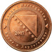 Monnaie, Bosnia - Herzegovina, 50 Feninga, 2007, British Royal Mint, SUP, Copper