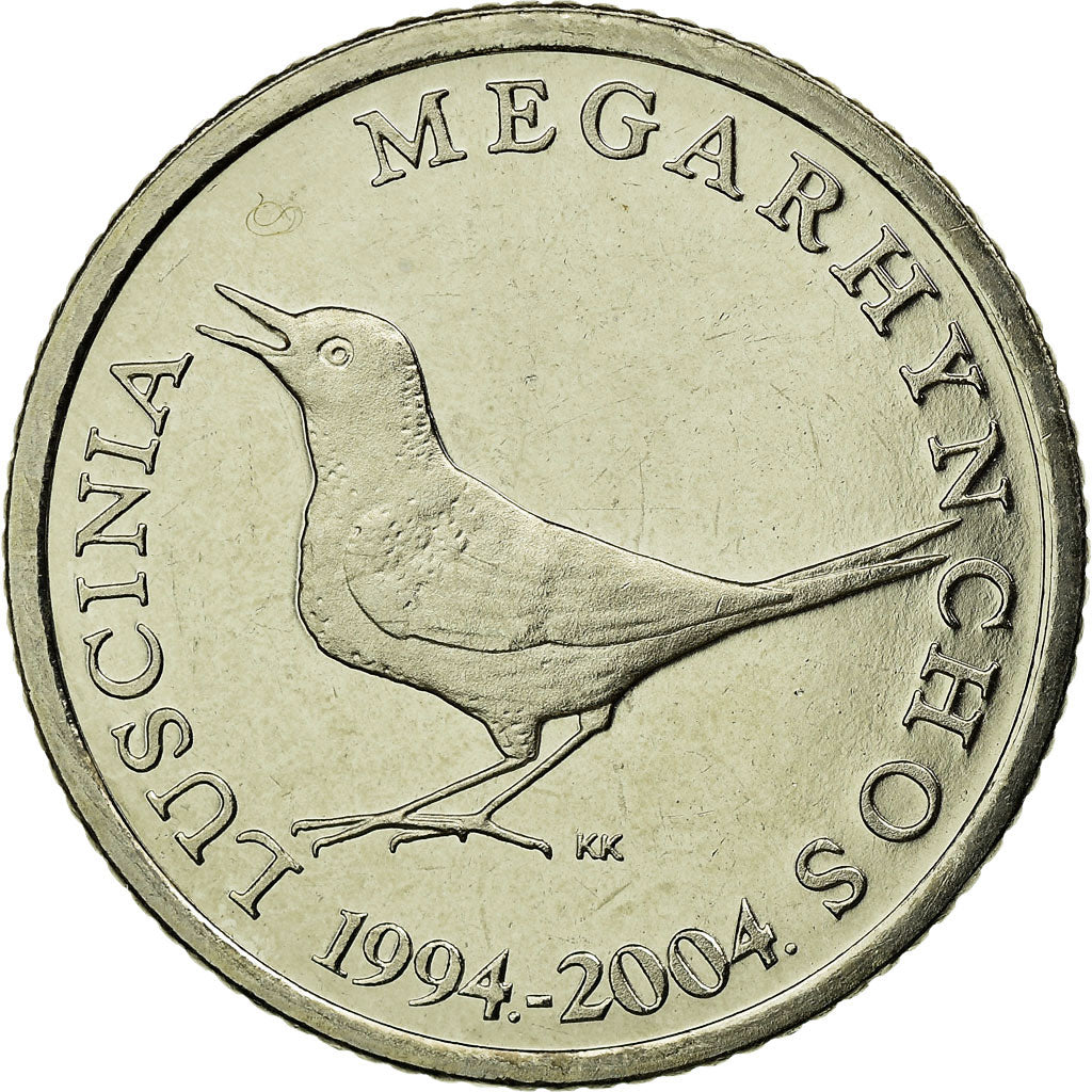 Monnaie, Croatie, 10th Anniversary of National Currency, Kuna, 2004, SPL