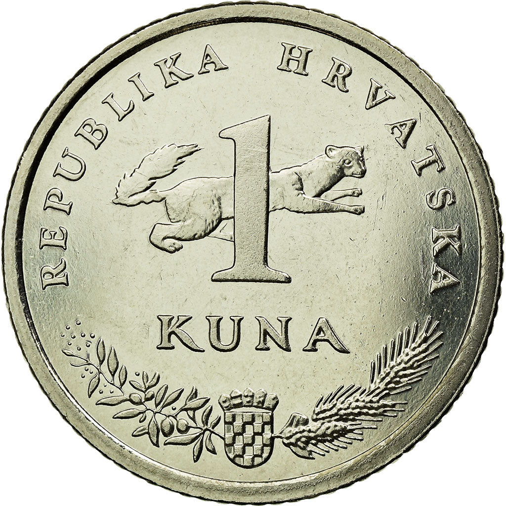 Monnaie, Croatie, 10th Anniversary of National Currency, Kuna, 2004, SPL