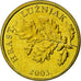 Coin, Croatia, 5 Lipa, 2003, MS(63), Brass plated steel, KM:5