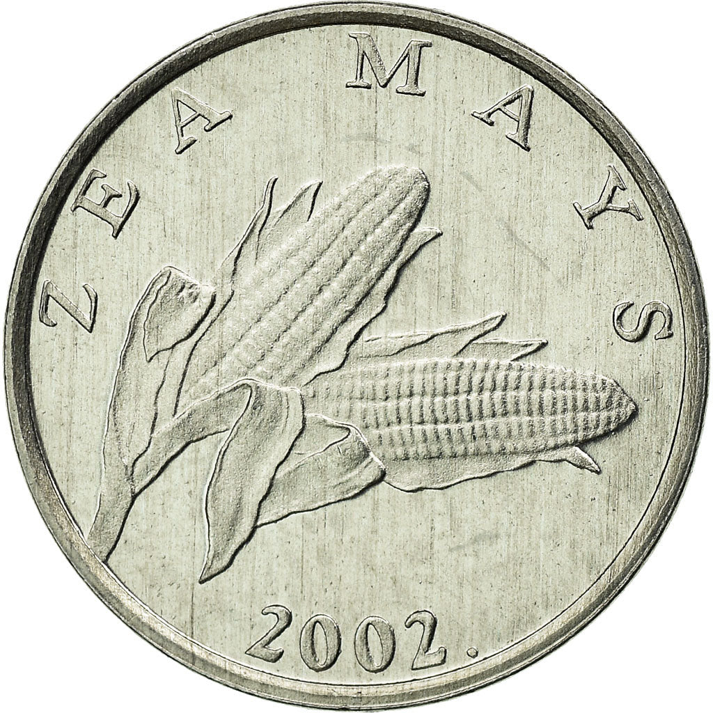 Coin, Croatia, Lipa, 2002, AU(55-58), Aluminum, KM:12