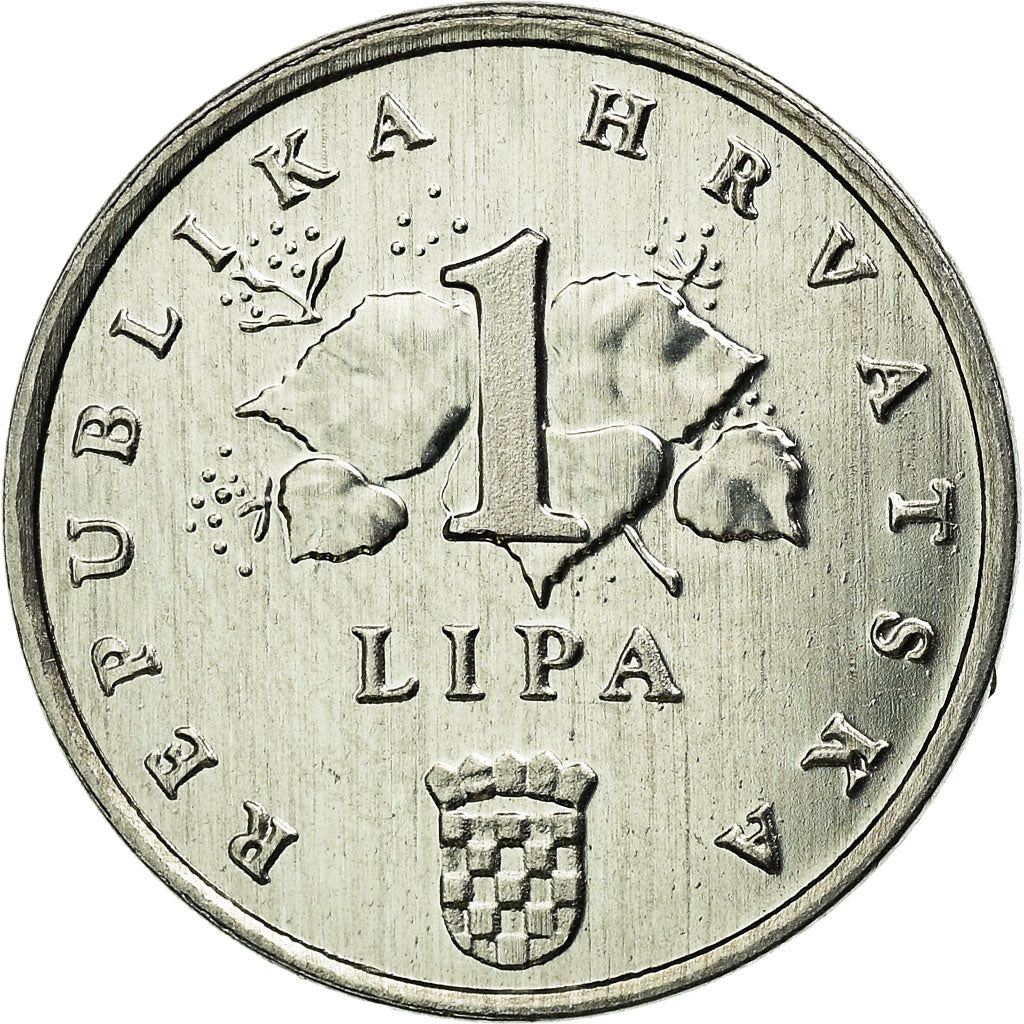 Coin, Croatia, Lipa, 2002, AU(55-58), Aluminum, KM:12