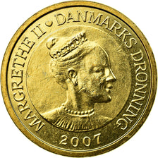 Moneta, Danimarca, Margrethe II, 10 Kroner, 2007, Copenhagen, SPL-